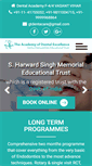 Mobile Screenshot of dentalacademy.in